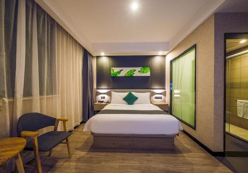 高级客房, Thank Inn Chain Xianyang Renmin Road Central Plaza