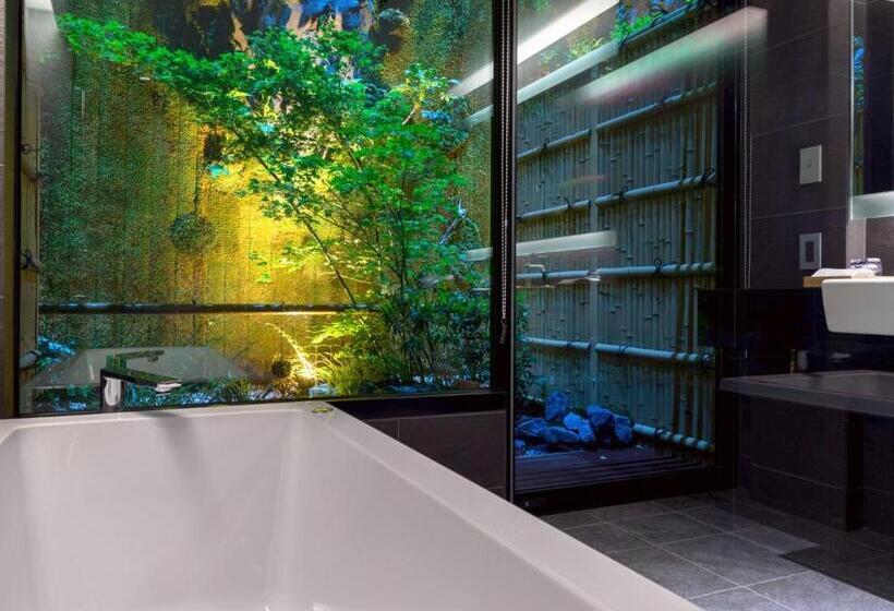 חדר סטנדרט נוף לגינה, Solaria Nishitetsu Hotel Kyoto Premier