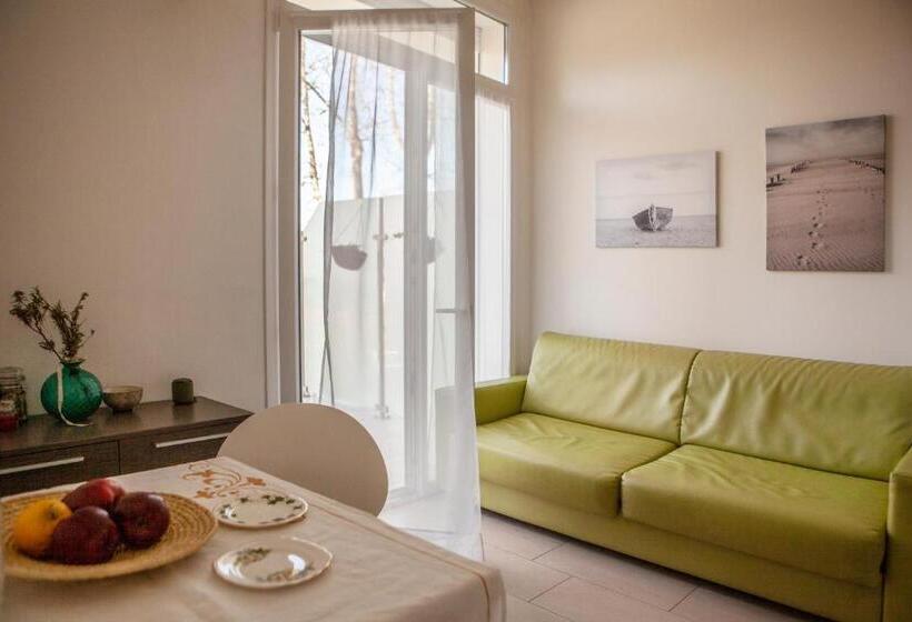 バルコニー付き１ベッドルームアパートメント, Residence Sunrise Cesenatico