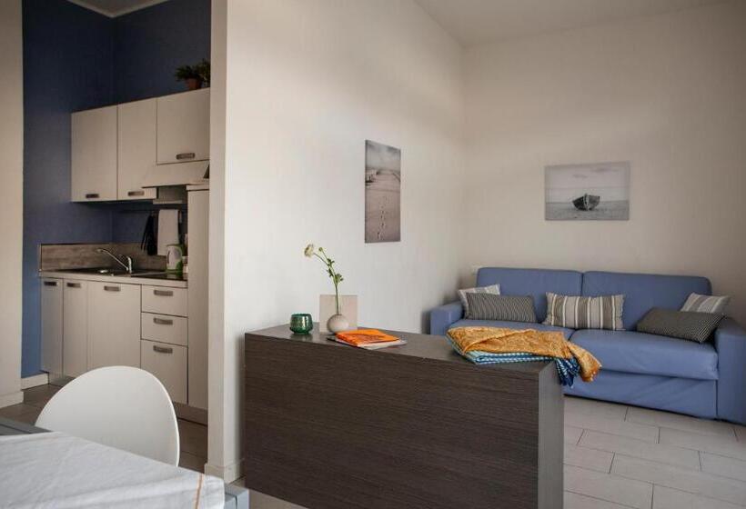 バルコニー付き１ベッドルームアパートメント, Residence Sunrise Cesenatico