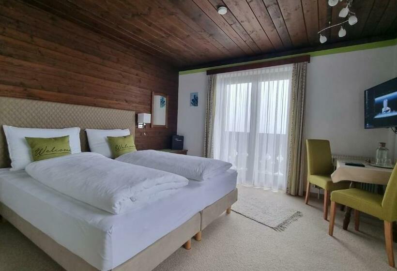 Номер Стандарт с Балконом, Pension Schöne Aussicht