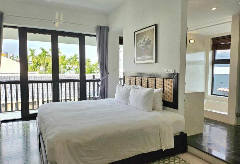 اتاق لوکس با بالکن, én Garden Resort Hoian