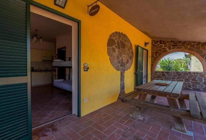 آپارتمان 1 خوابه با چشم‌انداز باغ, Agriturismo Il Poderino