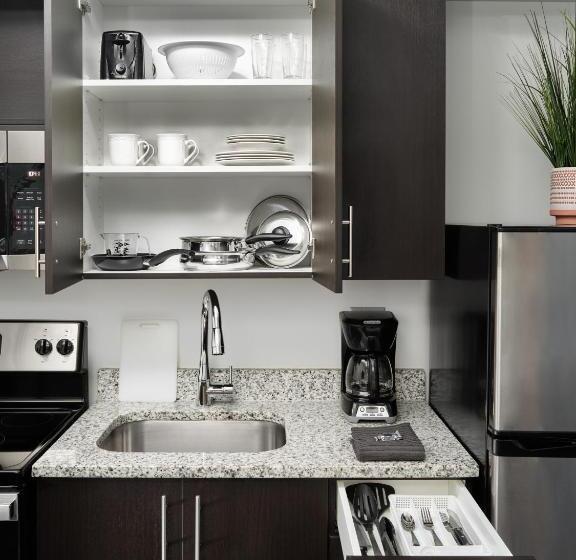 Люкс Кровать Кинг, Stayapt Suites Charlotte North