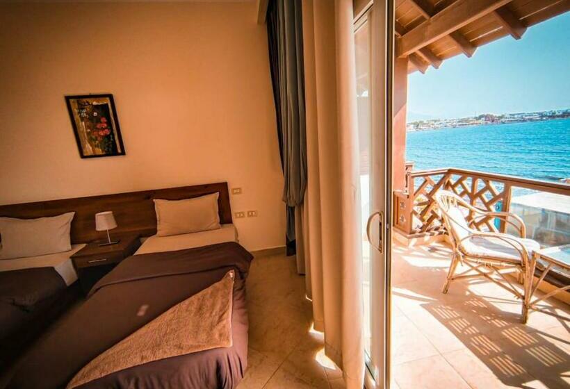 اتاق استاندارد با چشم‌انداز دریا, Club Red Dahab Motel
