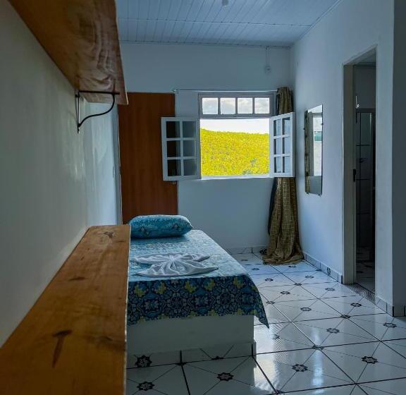 Quarto Quadruple Standart com Varanda, Pousada Sempre Viva Lençóis