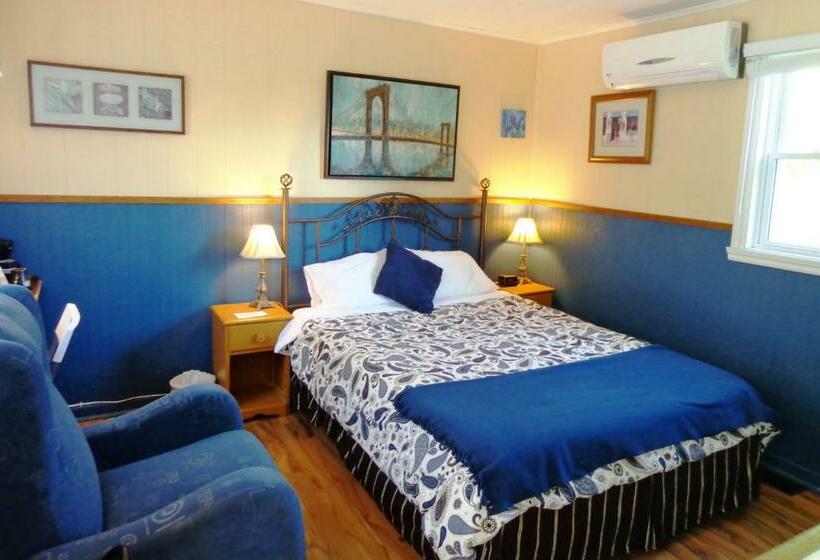 Номер Стандартный Кровать Куин, Motel Des Deux Lacs