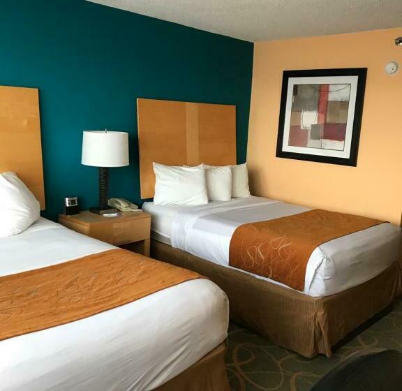 Номер Стандарт 2 Двуспальные Кровати, Trip Hotel Ithaca