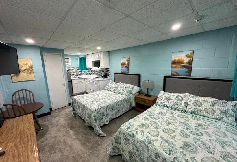 스탠다드 룸 풀장 전망, Old Orchard Beach Motel
