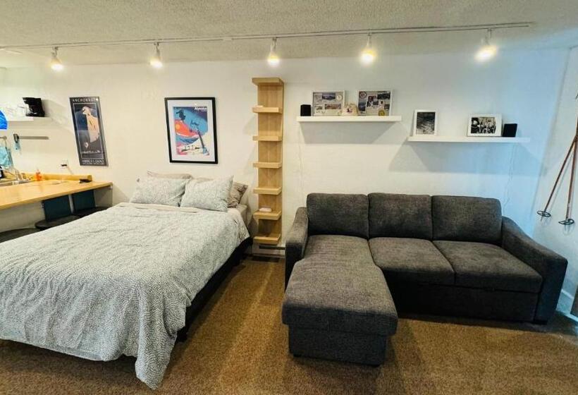 Апартаменты 1 Спальня с Видом, Cute Ski Condo At Base Of Mt Alyeska Prime Location