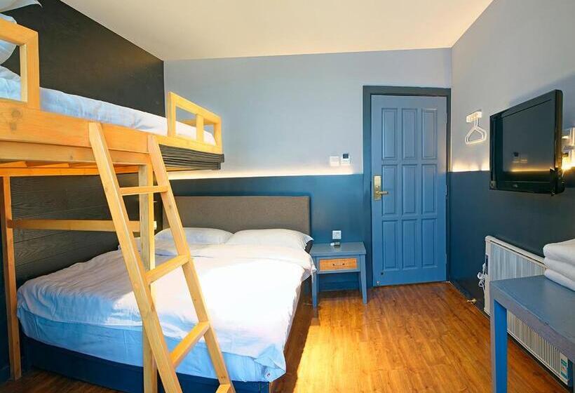 Quarto Familiar, Kunming Upland International Youth Hostel Near The City Center , 2 Mins Walk To The Green Lake,3 Min