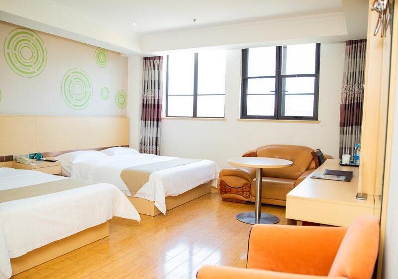 패밀리 룸, Greentree Inn Shanghai Pudong Shenmei East Express