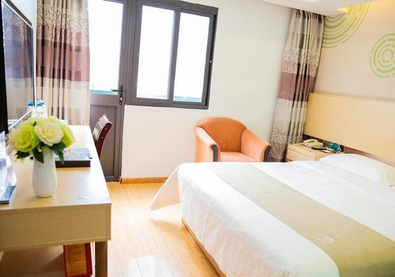 비즈니스룸, Greentree Inn Shanghai Pudong Shenmei East Express