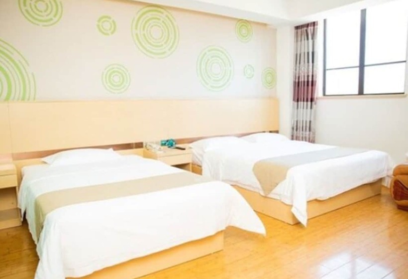 비즈니스룸, Greentree Inn Shanghai Pudong Shenmei East Express