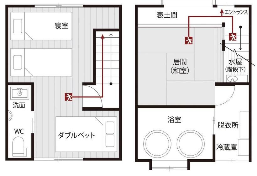 4인용 스탠다드 룸, Kyoto Gion No Yado