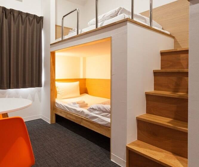 스탠다드 4인룸 2층침대 구비, Abest Cube Naha Kokusai Street Cabin Type Hotel All Room With Key