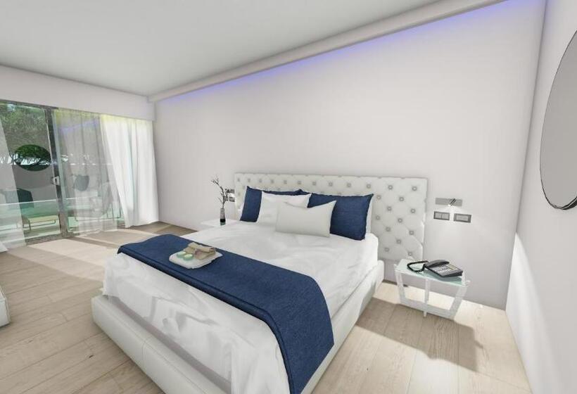 스위트 킹사이즈 침대, Magique Bleu Suites