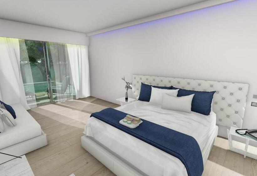 스위트 킹사이즈 침대, Magique Bleu Suites