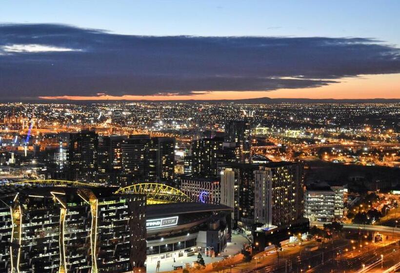침실 1개 디럭스 아파트, Melbourne Skyhigh Apartments