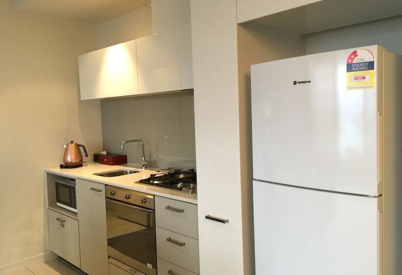 침실 2개 아파트, Melbourne Skyhigh Apartments