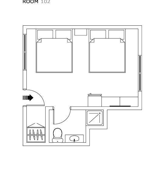 标准间, Howey Bay Motel