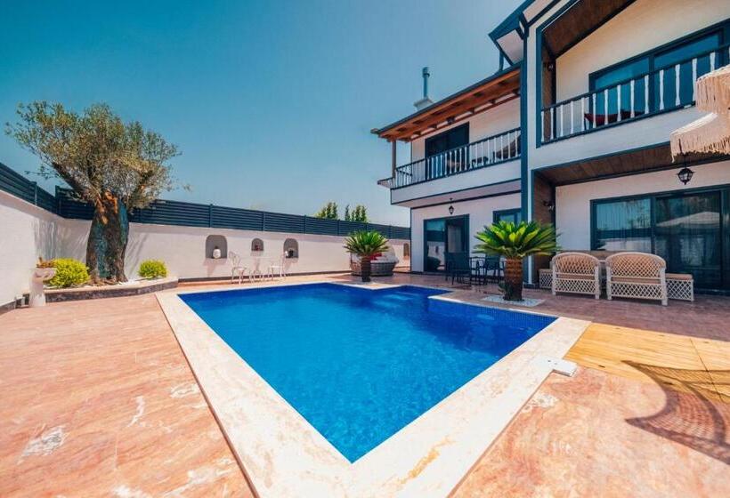 Вилла с 1 спальней и бассейном, Sapanca Göldibi Suit Bungalov