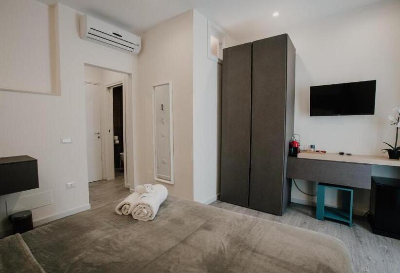 اتاق استاندارد با تخت بزرگ, Marcone Luxury Rooms   Il Giardino Di Pietra