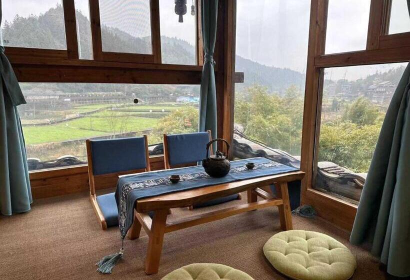 침실 2개 스위트, Bridge View Boutique Guesthouse 望桥楼精品民宿