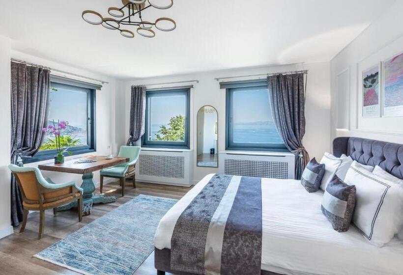 חדר דלוקס נוף לים, Hillora Hotel Buyukada