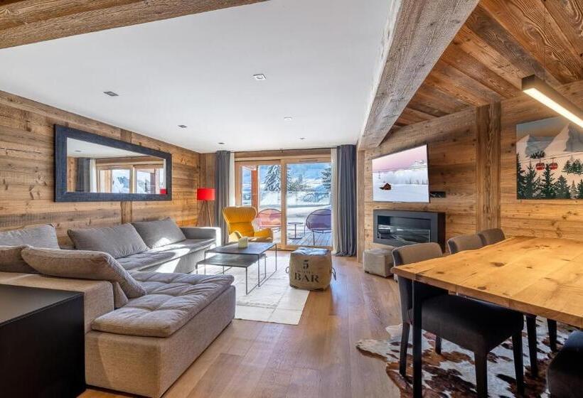 带1个卧室带花园景观的公寓, Résidence Fitz Roy