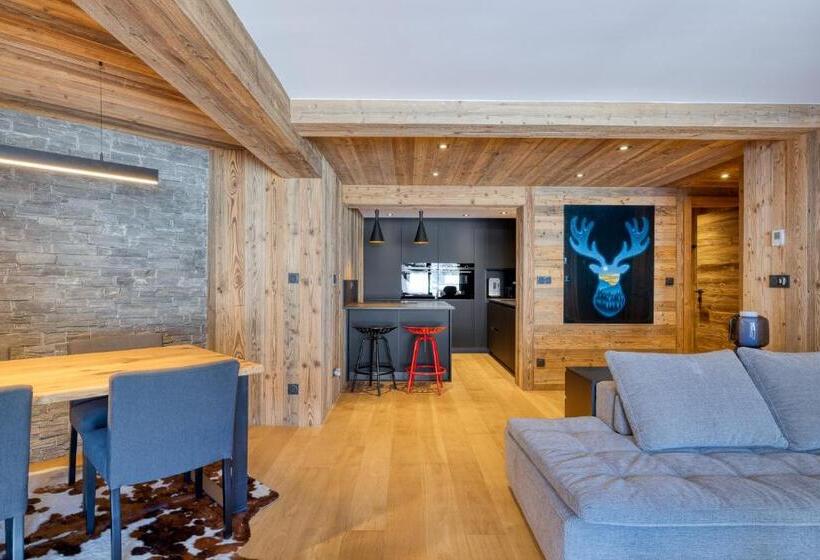 带1个卧室带花园景观的公寓, Résidence Fitz Roy