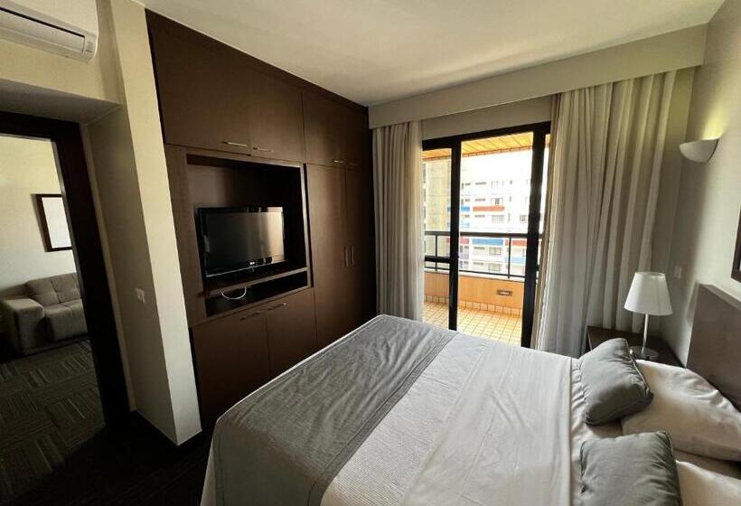 Апартаменты 1 Спальня с Балконом, Flat Fantástico No Hotel Bonaparte B