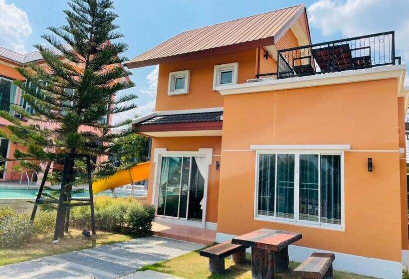 침실 2개 주택, ทุ่งโป่งฟาร์มกวางแอนด์รีสอร์ท Thungpongdeerfarm&resort