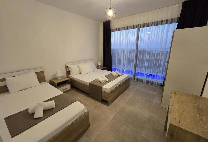 带海景标准四人间, Kyrenia Boutique Residance