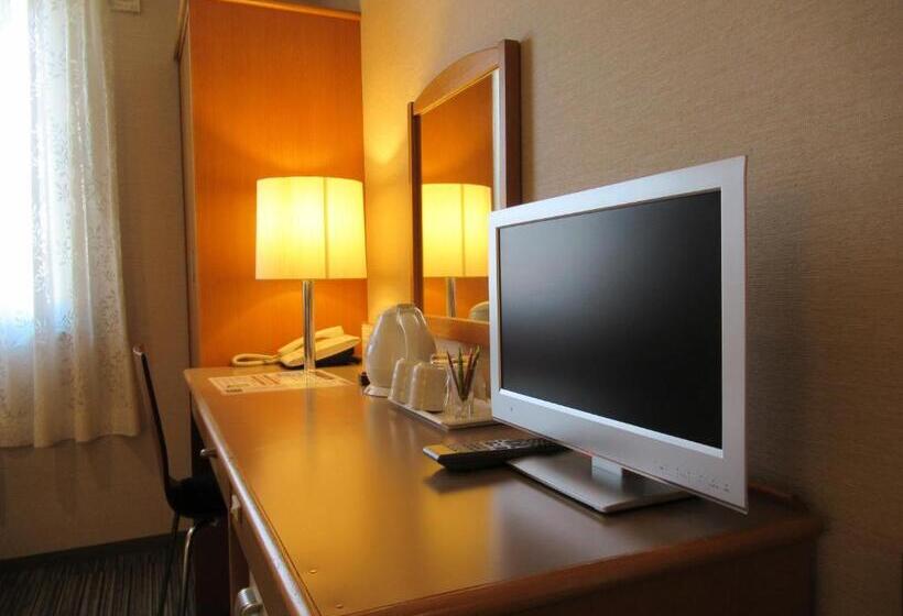 베이직 룸 더블 침대, Center Hotel Mihara