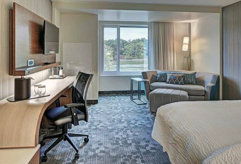 Номер Стандарт Двуспальная Кровать, Courtyard By Marriott Appleton Riverfront