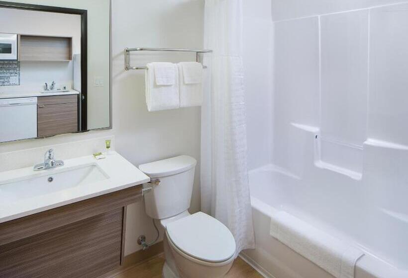 غرفه قياسيه سريرين مزدوجين, Woodspring Suites Seattle Everett