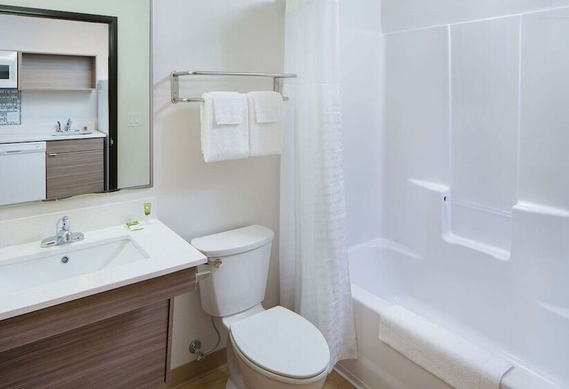 غرفه قياسيه سريرين مزدوجين, Woodspring Suites Seattle Everett