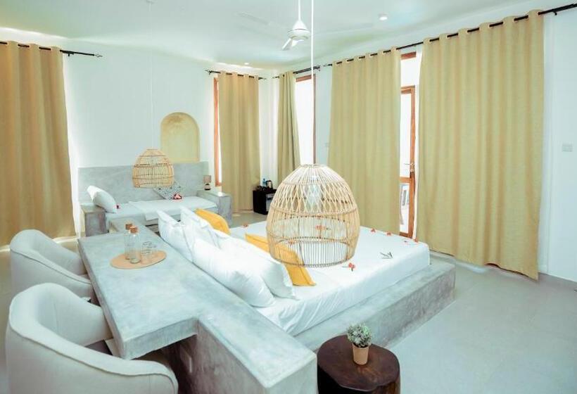 발코니 디럭스 룸, Mnana Beach Bungalows