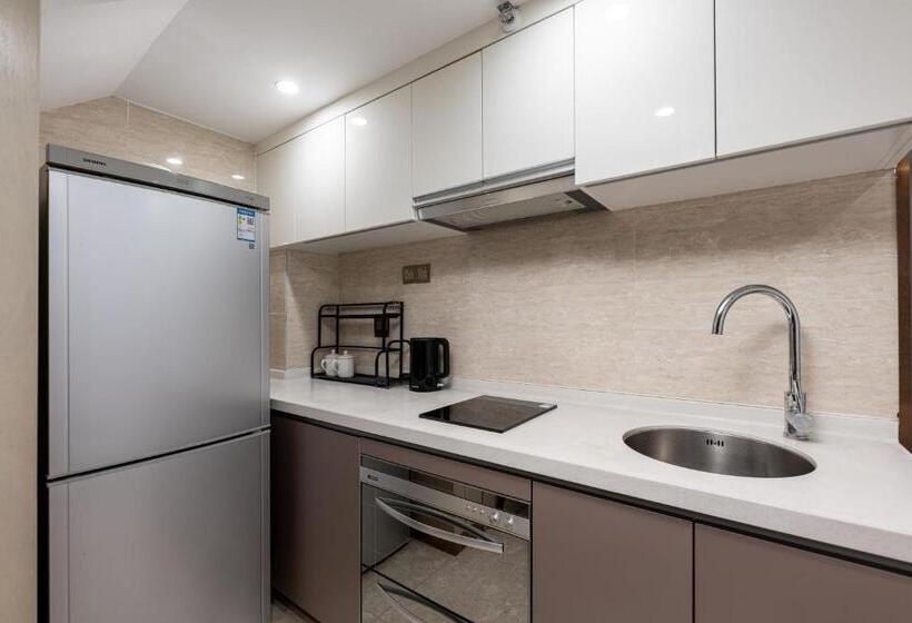 Apartamento Superior 1 Dormitório, 卓美雅酒店公寓（广州珠江新城店）