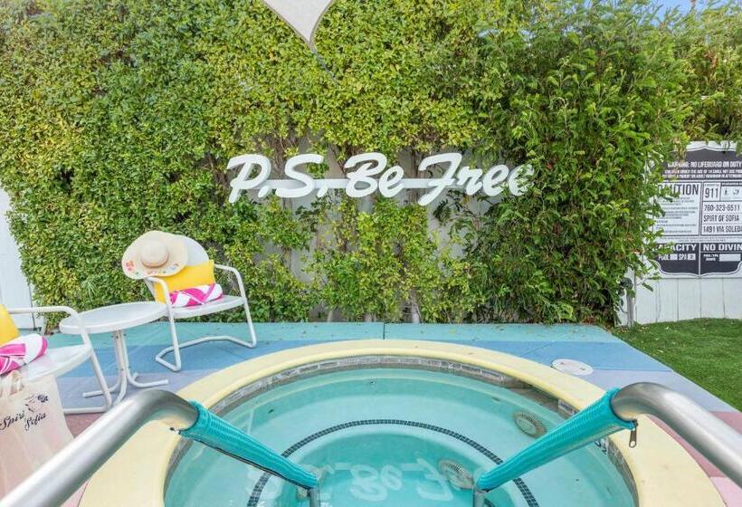 Villa 1 Makuuhuone, Downtown Palm Springs Sunny Poolside Suite