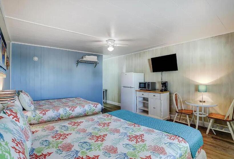스탠다드 발코니 스튜디오, On Island Ocean View Beachy Studio In Campy 1970s Converted Motel