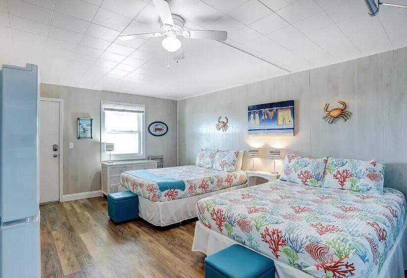 스탠다드 발코니 스튜디오, On Island Ocean View Beachy Studio In Campy 1970s Converted Motel