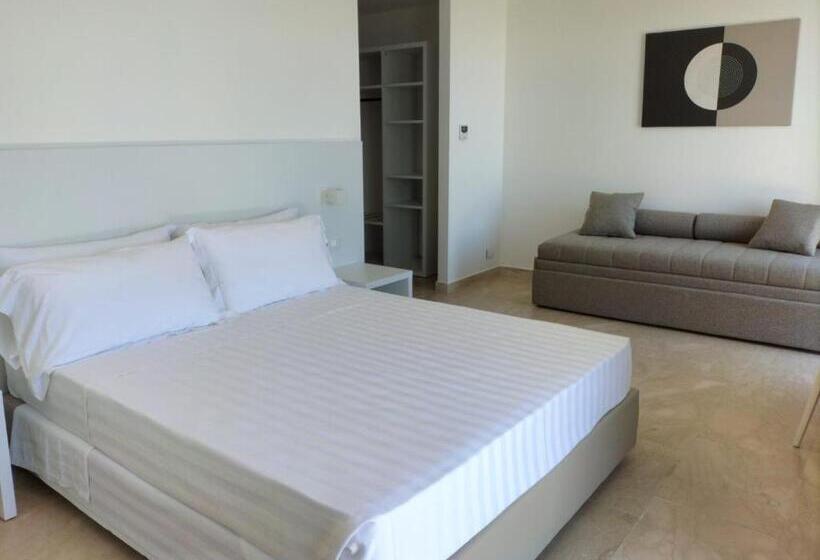 اتاق خانوادگی با چشم‌انداز دریا, Venere Di Erice Resort & Spa