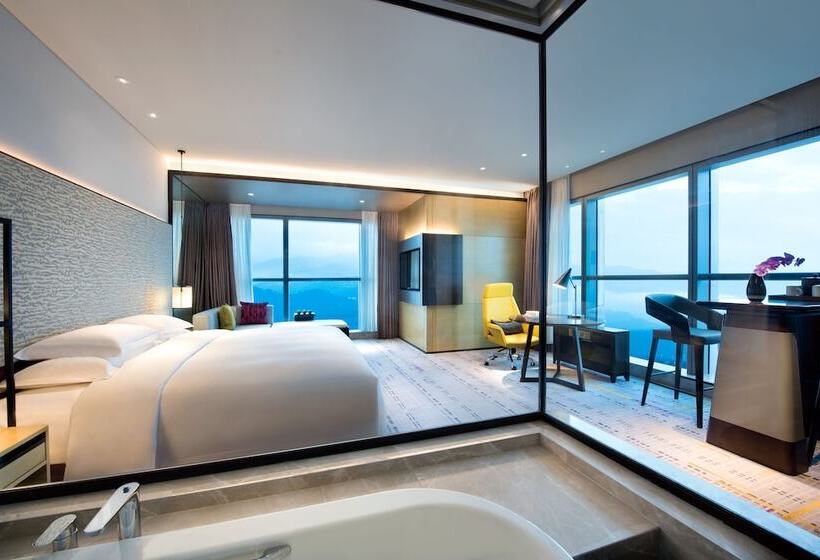 اتاق استاندارد با چشم‌انداز رودخانه, Crowne Plaza Baoji City Center, An Ihg