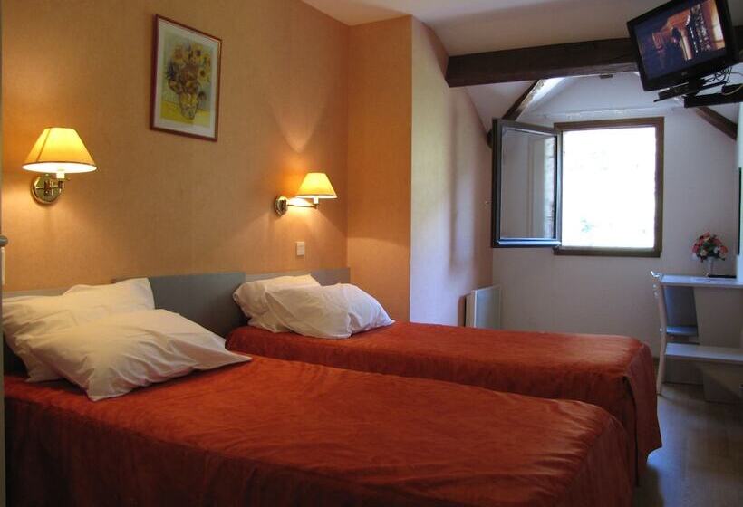 标准间带山景, Hôtel Chante Perdrix