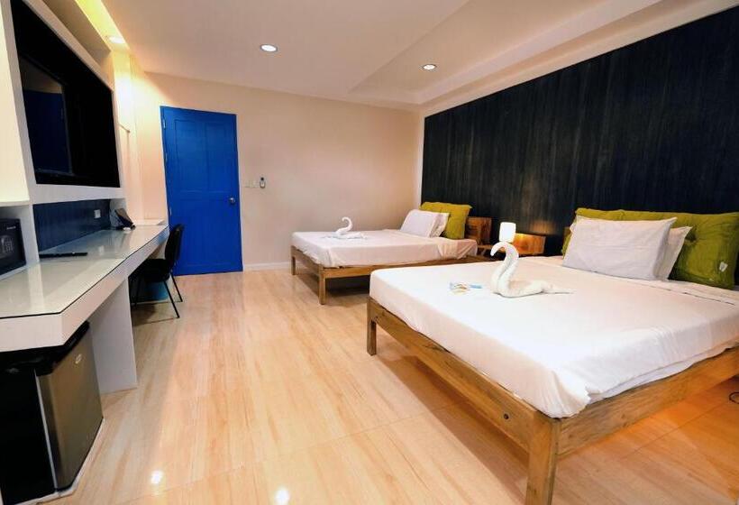 발코니 디럭스 룸, Pescadores Suites Moalboal