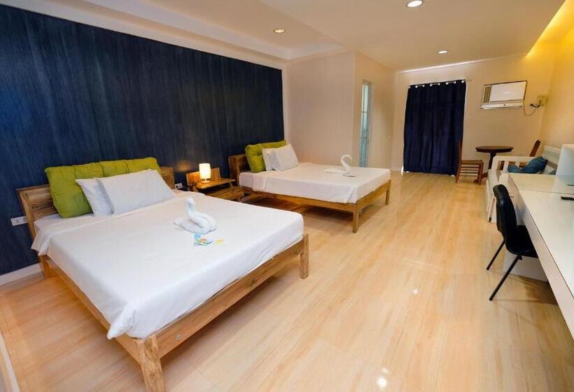 발코니 디럭스 룸, Pescadores Suites Moalboal