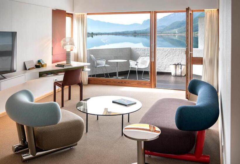 Номер Deluxe Вид на Озеро, Seehotel Ambach