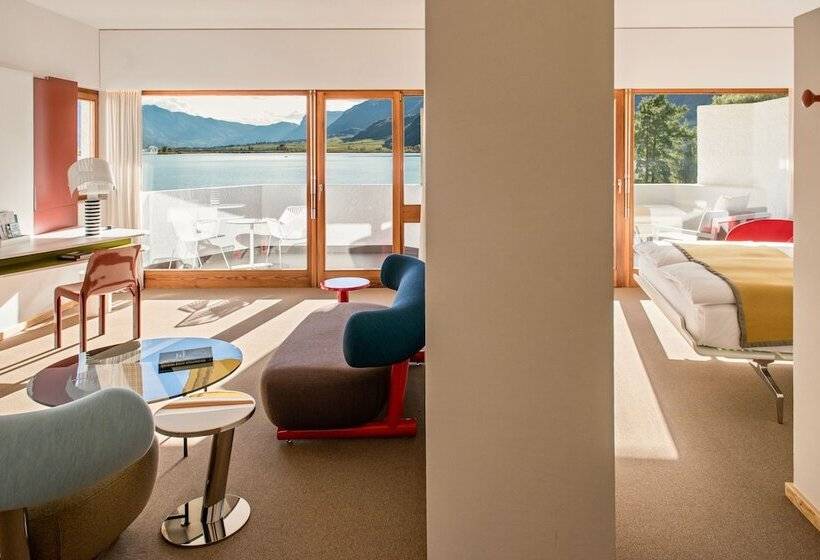 Номер Deluxe Вид на Озеро, Seehotel Ambach